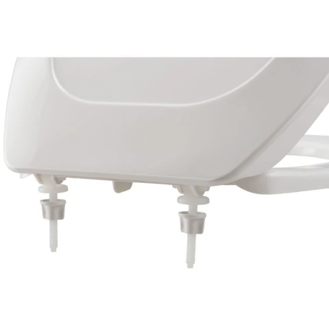 Assento Sanitário Premium Universal Branco Liege Polipropileno Anatômico Compatível Louças Ovais