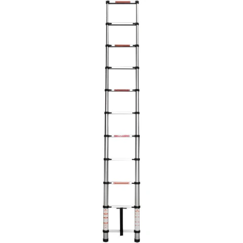 Escada Telescópica 11 Degraus 150Kg Alumínio Worker