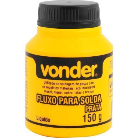 Fluxo para solda prata 150g - Vonder