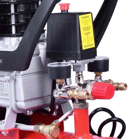 Compressor De Ar 2,0HP 24L 8Bar 8,4Pcm 220V Worker Profissional