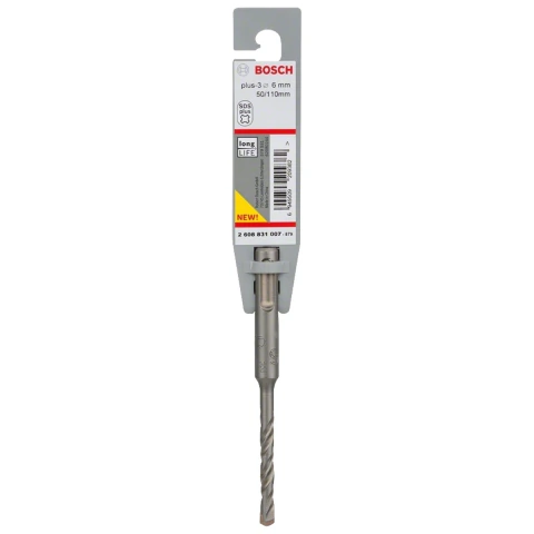 Broca Bosch Sds Plus-3 Para Concreto Ø6 X 50 X 110 mm