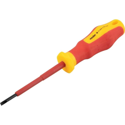 Chave fenda 3,0x75mm vde cromo vanádio isolado 1000v Vonder