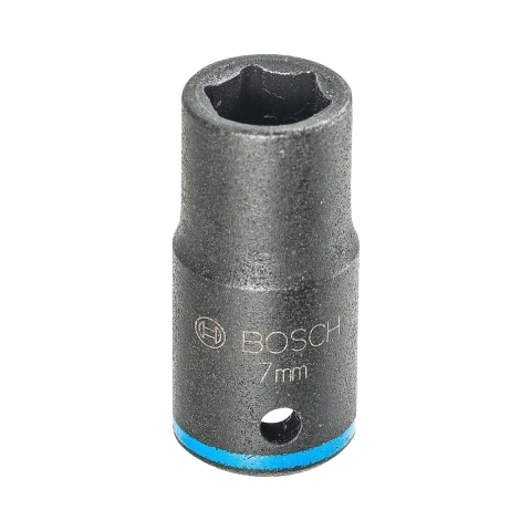 Soquete Bosch Impact Control M4 (7mm) 25X13mm Encaixe 1/4''