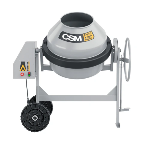 Betoneira 200 Litros Rental 1CV 127V 60Hz Monofásica Profissional Tambor Reforçado Fundo Triplo Csm