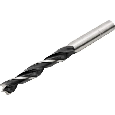 Broca 3 pontas aço carbono 5mm para madeira Vonder