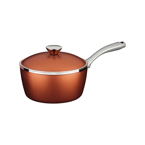 Panela Tramontina Lyon Alumínio Forjado 20 cm 2,8 L Dourada Antiaderente Starflon High Performance