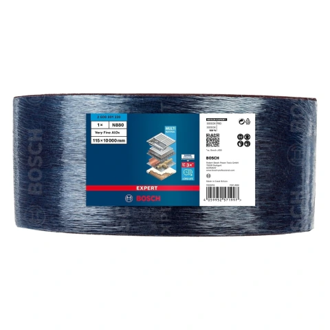 Manta Abrasiva Bosch Expert N880 115 mm X 10 M Super Fino A