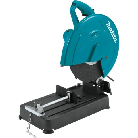 Serra Rapida Portátil 355Mm 1650W Com Chave Disco de Corte LW1401S 127V Makita