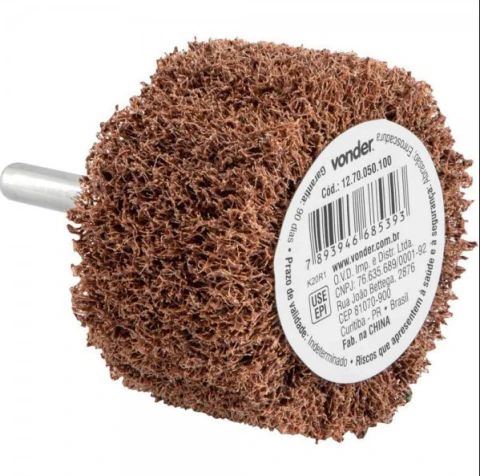 Roda Com Haste Para Acabamento 80X50mm G100 Vonder