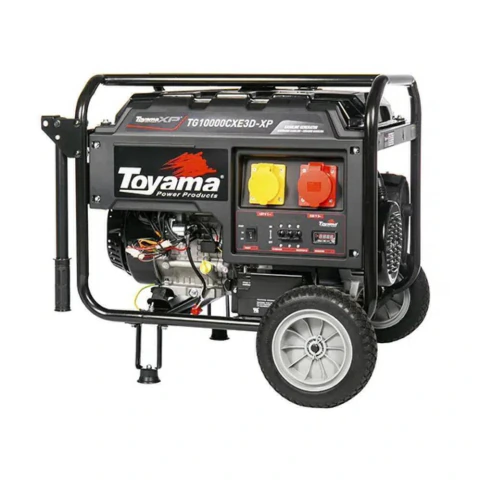 Gerador Gasolina 10kVA Toyama TG10000CXE3D-XP Trifásico 220V AVR Horímetro