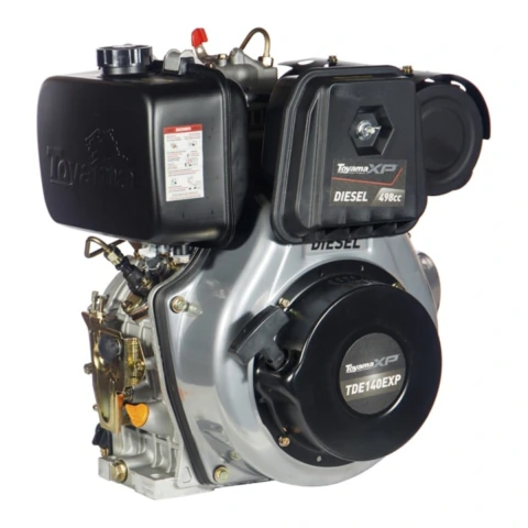 Motor Diesel Multiuso Toyama TDE140EXP 13.5HP 12V 498cc 4 Tempos Eixo 1'' Refrigeração a Ar