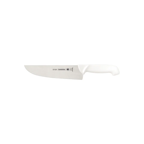 Faca De Açougueiro Tramontina Profissional Master 9 Polegadas Aço Inox 56 HRc Branco
