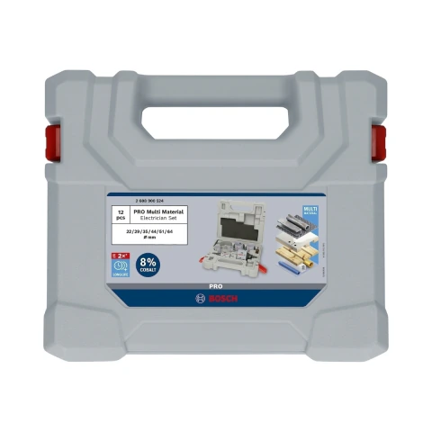Jogo De Serras Copo Bosch Pro Multi Material Cobalto 10Pcs
