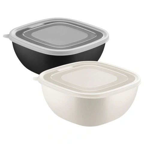 Pote Tramontina MixColor 2 L Polipropileno Livre De BPA Micro-ondas Freezer Geladeira Transparente