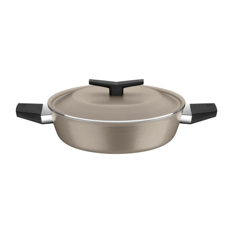 Arrozeira Tramontina Spezia 24 cm 2.5 L Antiaderente Starflon Excellent Indução Alumínio 3 mm