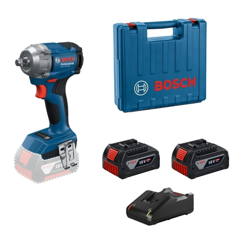 Chave De Impacto Bosch Gds 18V-350 350Nm 2300Rpm 2B+Mal