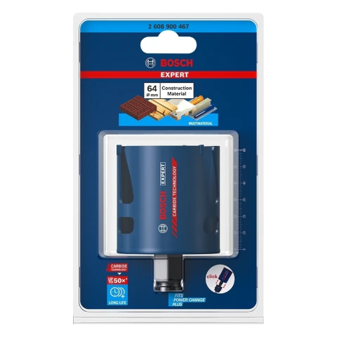 Serra Copo Bosch Expert Construction Material 64 mm 2 1/2''
