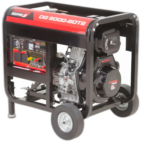Gerador à Diesel Dg8000Bdt2 5700W 220/110V Trif. Kawashima