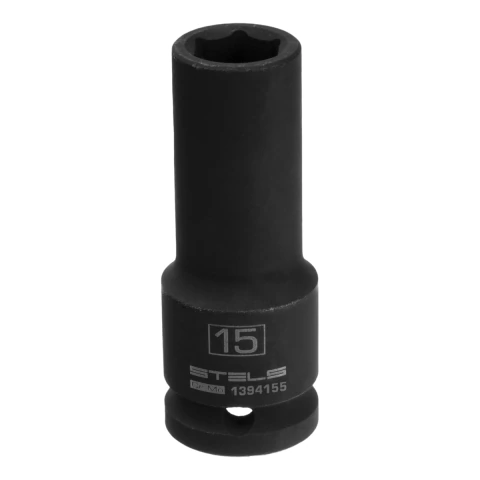 Soquete Impacto Longo 1/2'' 15mm CrMo Stels