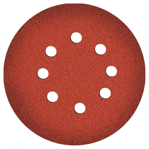Discos de Lixa 125 mm Grão 150 Embalagem com 10 Unidades D-54184 Makita