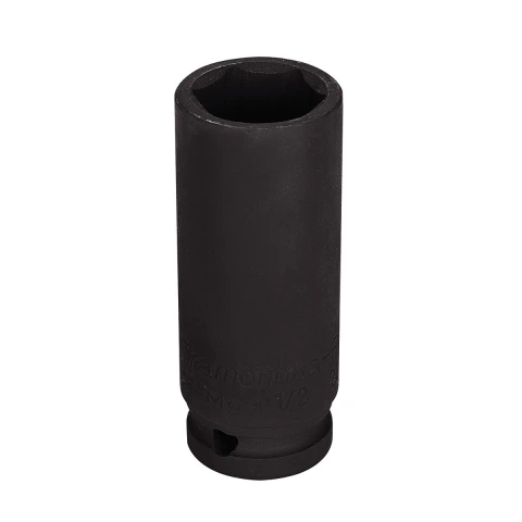 Soquete de Impacto Sextavado Longo 21mm 1/2'' Aço Cromo Molibdênio Tramontina PRO Durável