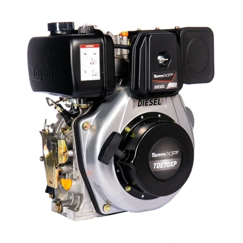 Motor Diesel Multiuso 6.7HP 4 Tempos 1'' Toyama TDE70XP 296cc Refrigerado a Ar
