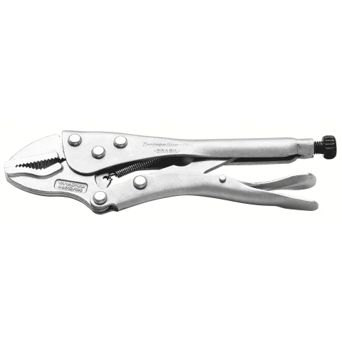 Alicate de Pressão Mordente Triangular 10'' Tramontina PRO Fixação Segura Aço Cromo Vanádio