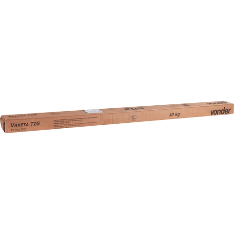 Vareta Tig Aço Inox 308L 2,50mm com 10 Kg Vonder