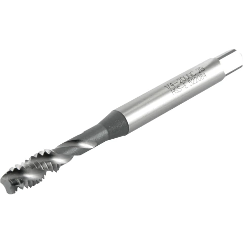 Macho Máquina Hss-E 1/4'' X 20 Unc com Canal Helicoidal DIN2182 Vonder Plus
