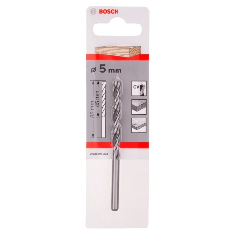 Broca Para Madeira Bosch 3 Pontas 5mm