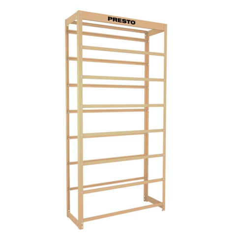 Estrutura Metalica Bege para 21 Gavetas N7 Presto