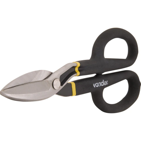 Tesoura Chapas Universal 10 Reta Cabo Plástico Tc100 Vonder