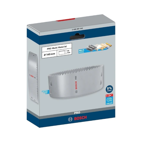 Serra Copo Bosch Pro Multi Material Cobalto 140 mm 5.1/2''