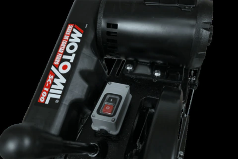 Serra de Cortar Ferro Motor 2HP Monof com Chave de Segurança SC-100M Motomil