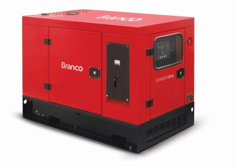 Gerador à Diesel 15Kva Trifásico 220V Partida Elétrica com ATS BD19000 E3S Branco