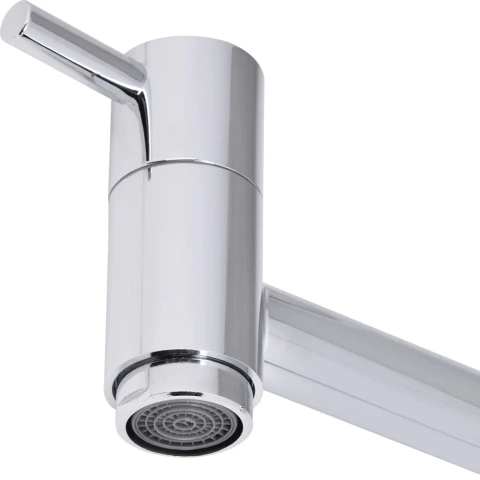 Torneira Para Cozinha Bica Alta Aço Inox 1/2'' Abertura Rápida 90Gr C60 Classic Liege