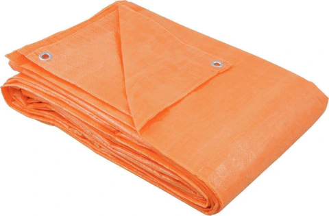 Lona polietileno 8x7m laranja 100 micras leve - Nove54