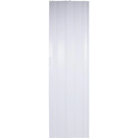 Porta Sanfonada Pvc 2,10M X 60Cm Branca Prática Resistente Kala