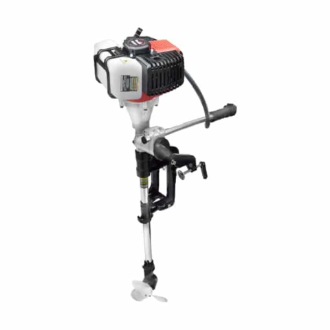 Motor Popa Toyama 2T 52cc 2.5HP 360° Rabeta Curta TM2.3TS Potência e Versatilidade