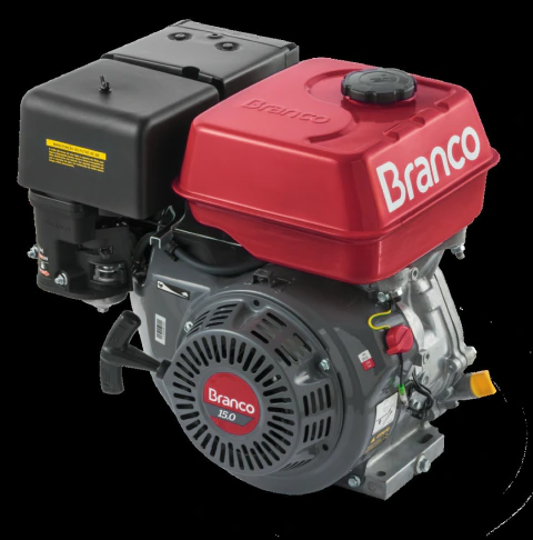 Motor Gasolina 15,0CV Eixo H P. Elét. B4T-15.0H Branco