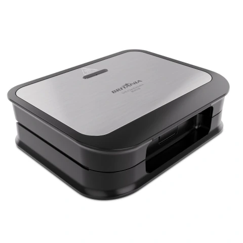 Sanduicheira e Grill Britânia Inox 2 em 1 750W BGR25B 220V