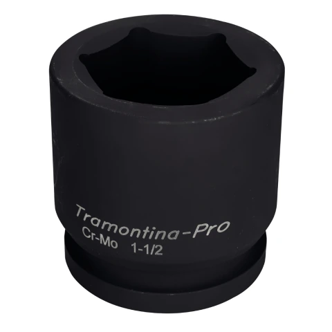 Soquete de Impacto 70 mm 1.1/2 Aço Cromo Molibdênio Tramontina PRO