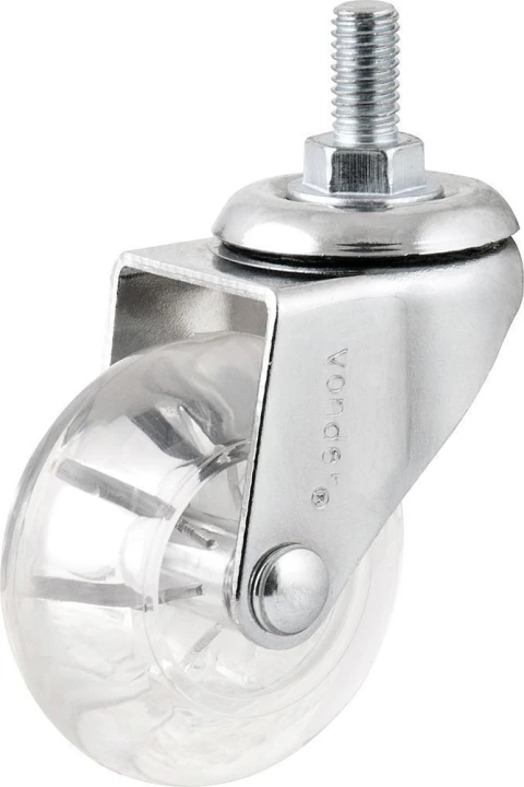 Rodizio Giratório 2 Leve 35kg Transparente Vonder