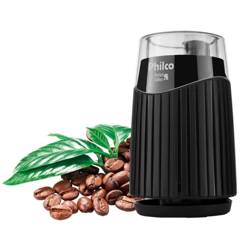 Moedor de Café Perfect Coffee Philco 160W Lâminas em Aço Inox Compacto e Eficiente 220V