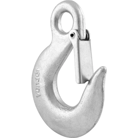 Gancho olhal fixo 3/8" 1,5t c/ trava leve galvanizado Vonder