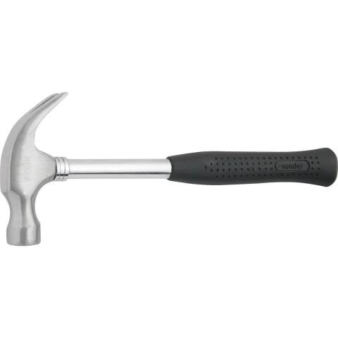 Martelo unha 23mm aço forjado metálico emborrachado Vonder
