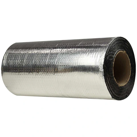 Fita Manta Asfáltica Autoadesiva Alumínio 30Cm X 10M Impermeabilização Worker