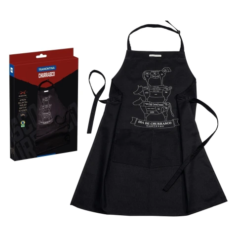 Avental Estampado Tramontina Churrasco 100% Algodão Proteção Área Gourmet