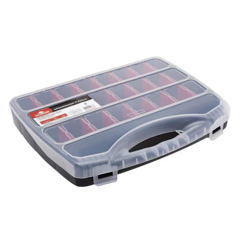 Organizador Plástico 48X37X7,5Cm 24 Compartimentos Polipropileno Worker