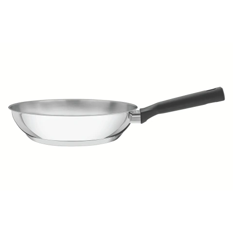 Frigideira Tramontina Brava Baquelite Aço Inox Fundo Triplo 24 cm 2,1 L Indução